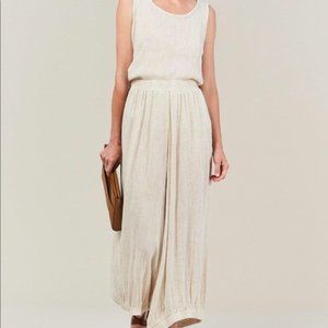 Black Crane LINEN TANK TOP